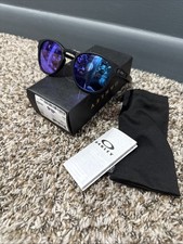 Oakley Latch OO9265 53-21 139 mm Round Sunglasses Black Frame with Prizm Violet