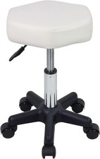 Adjustable 360° Swivel Stool Round Stool Salon Chair Beauty Workshop Office