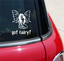 GOT FAIRY FAIRIES PIXIE DUST GRAPHIC DECAL STICKER ART CAR WALL DECOR