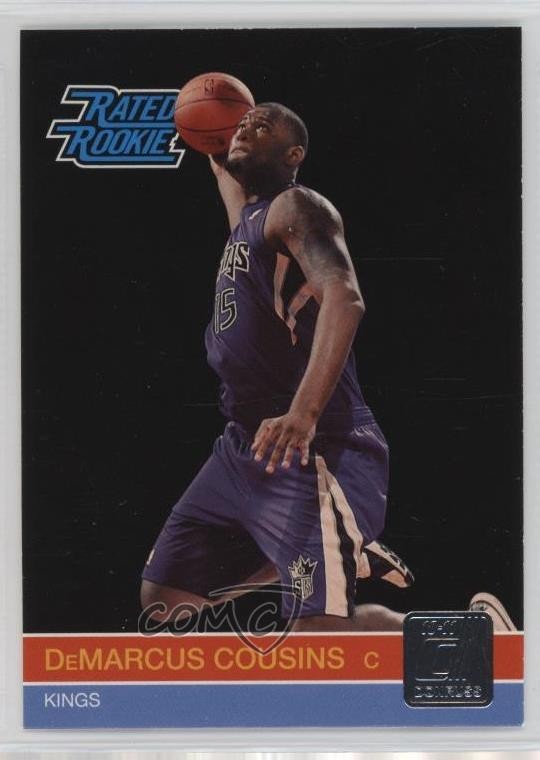 2010-11 Donruss Rated Rookie DeMarcus Cousins #232 Rookie RC 7rf