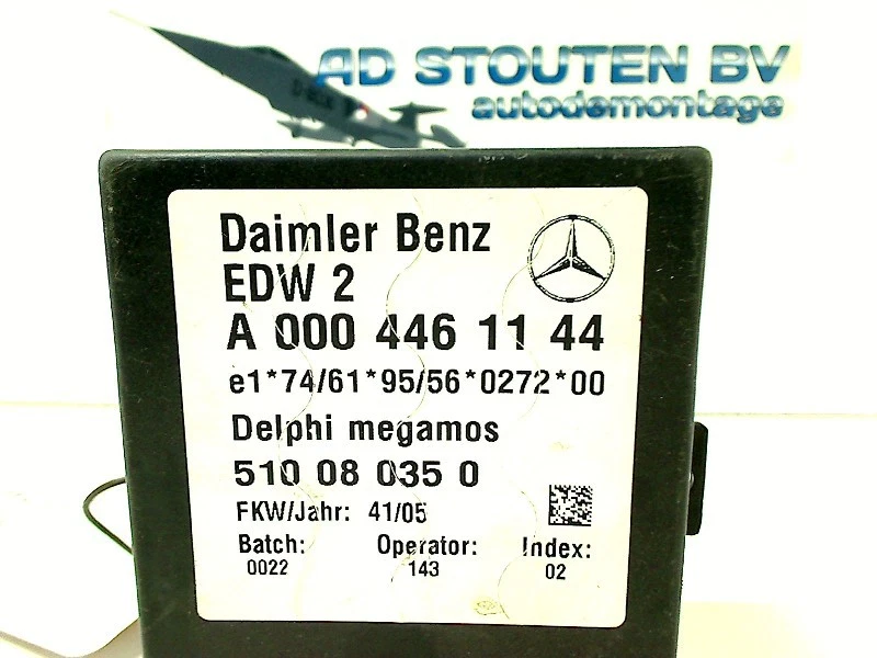 CENTRALINA VARI Mercedes-Benz Sprinter 3t (903) 2006 510080350 / A0004461144 - Immagine 2 di 2
