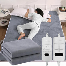 Electric Blanket 220V Thicker Automatic Thermostat Electric Heating Blanket UK