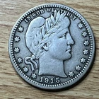 1915 Barber Quarter VF +