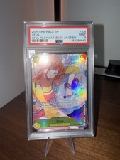 Zeus OP11-106 Playmat Bandai Card Game Fest PSA 9