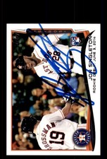 Signed Baseball Card Auto Jon Singleton 2014 Topps Update #US-88 Houston Astros