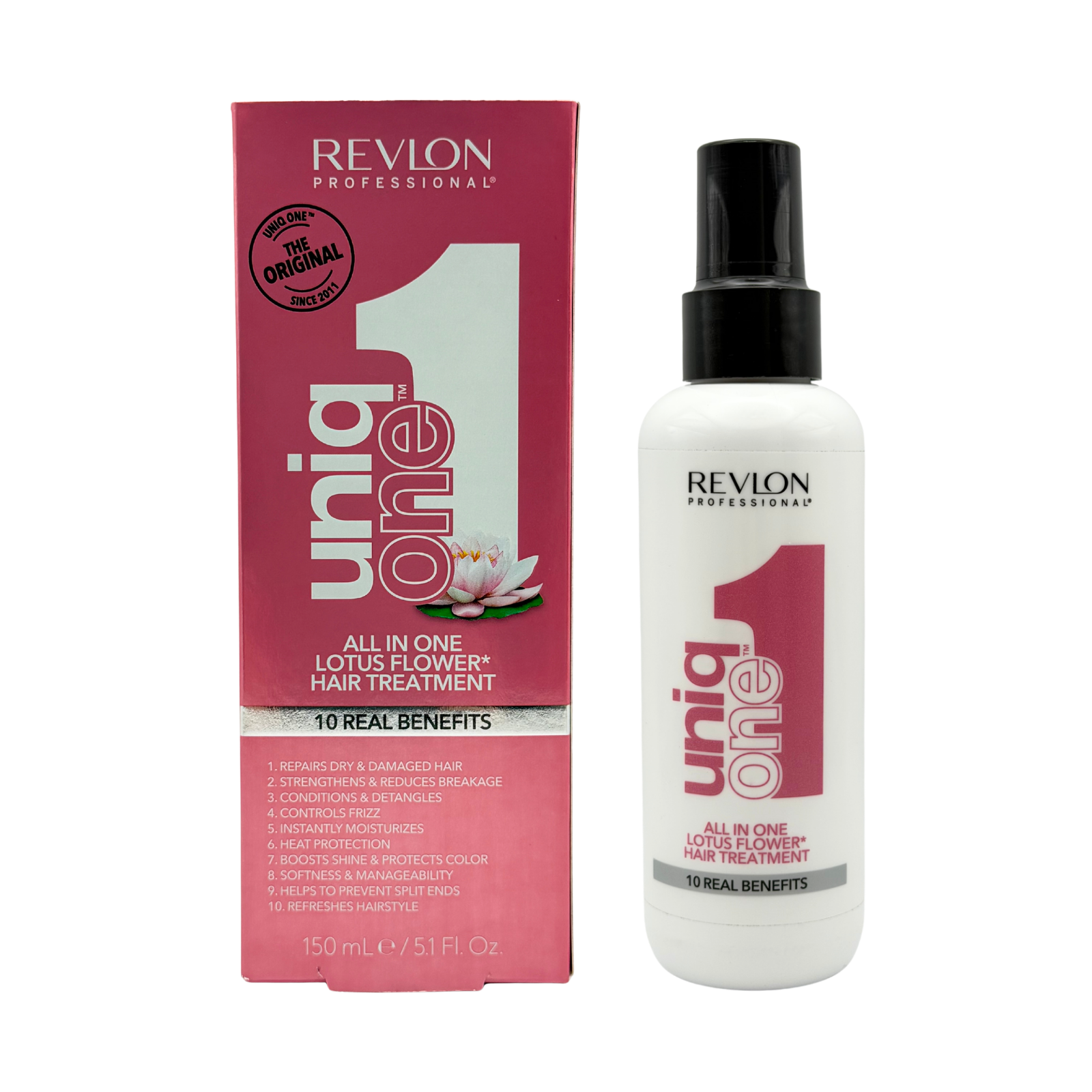 Revlon Uniq One Lotus Flower Hair Treatment 150Ml - Image 3