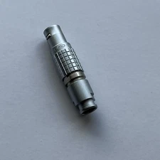 LEMO FGG.1B.305.CLAD72Z - 5 Position Circular Connector Plug, 5 Male Solder Pins
