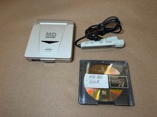 Sony Portable Minidisc Player Walkman MZ-E33 and Remote RM-MZE33 Tested Read 