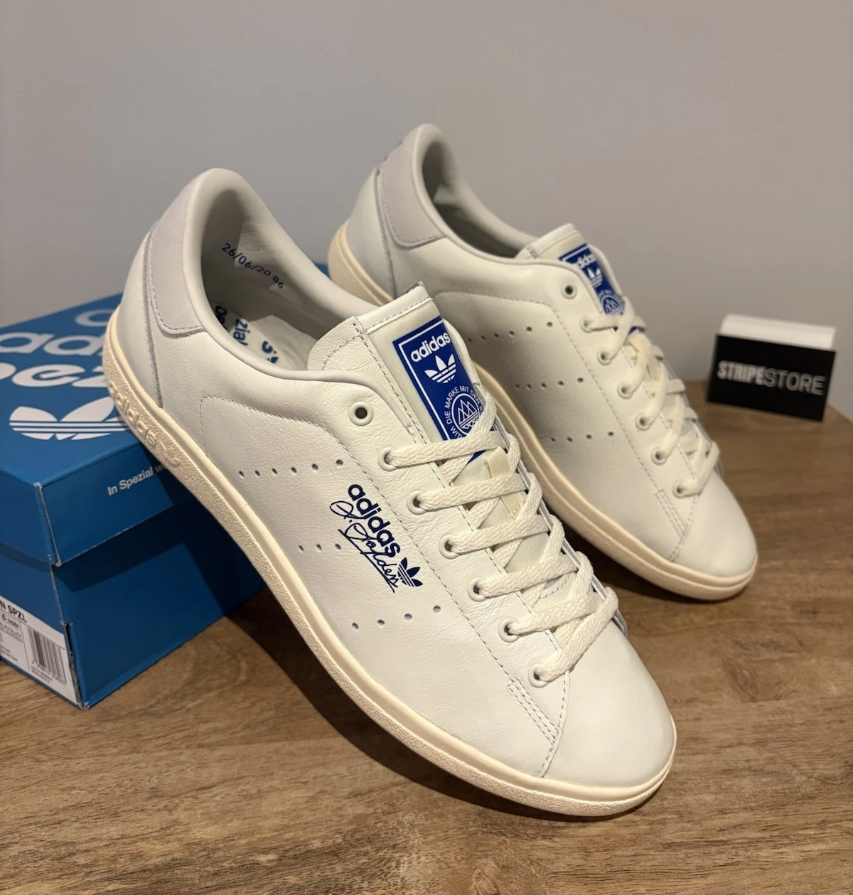 ADIDAS SPZL A.ASPDEN WHITE LEATHER 2025 SPEZIAL JQ3074 - SIZE 4-12 - BNWT & BOX