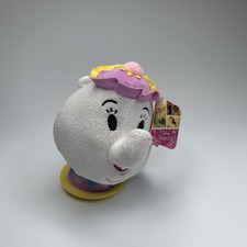 5" Just Play Disney Princess Bean Plush Beauty  the Beast - MRS. POTTS w/ Tag