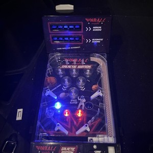 Galaxy Galactic Tabletop Pinball Machine SM-54371