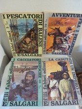 EMILIO SALGARI - COLLANA TIGRI E CORSARI - FABBRI EDITORE - 4 Volumi --(GA13)
