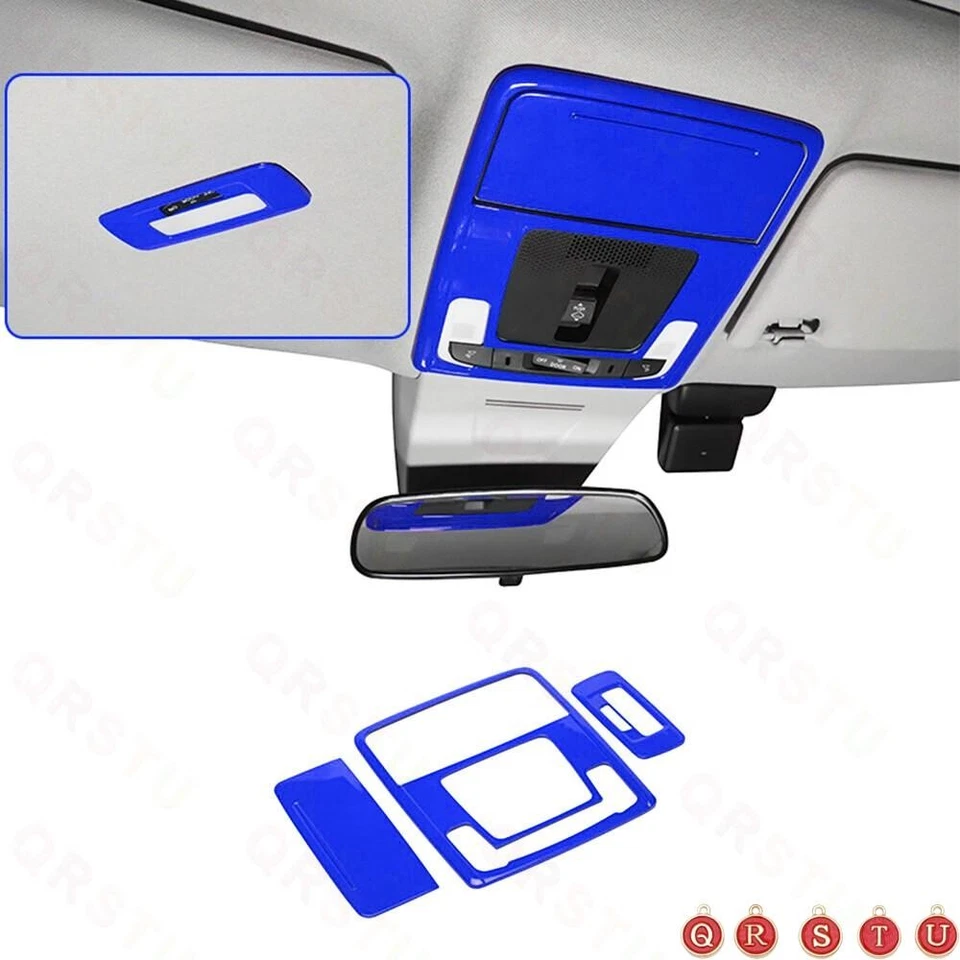 Juego completo de decoración interior coche azul brillante 34* para Honda Civic 11th 2022-2025 Foto 4 de 4