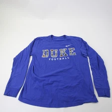 Duke Blue Devils Nike Nike Tee Long Sleeve Shirt Men's Blue Used