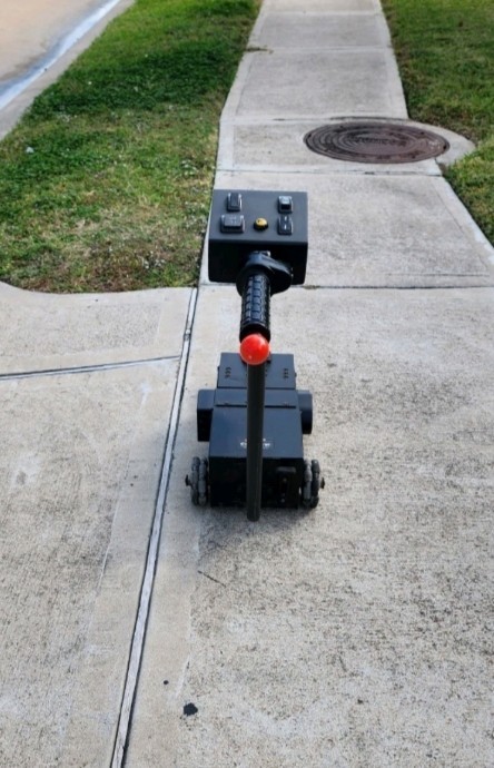 APPLETON CART MOVER BATTERY OPERATED HAS A 24VOLT WITH RECHARGEABLE BATTERY