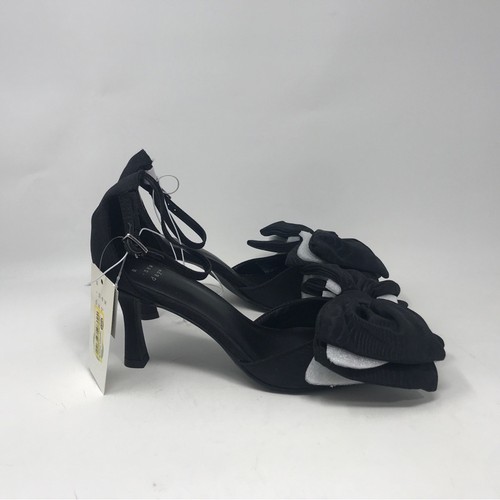 A New Day Memory Foam Bow Heel, Women's Size 8.5 - Black - Picture 7 of 9
