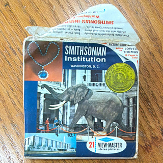 Vintage 1960 View Master Smithsonian Washington D.C. 3 Reels A7921 23