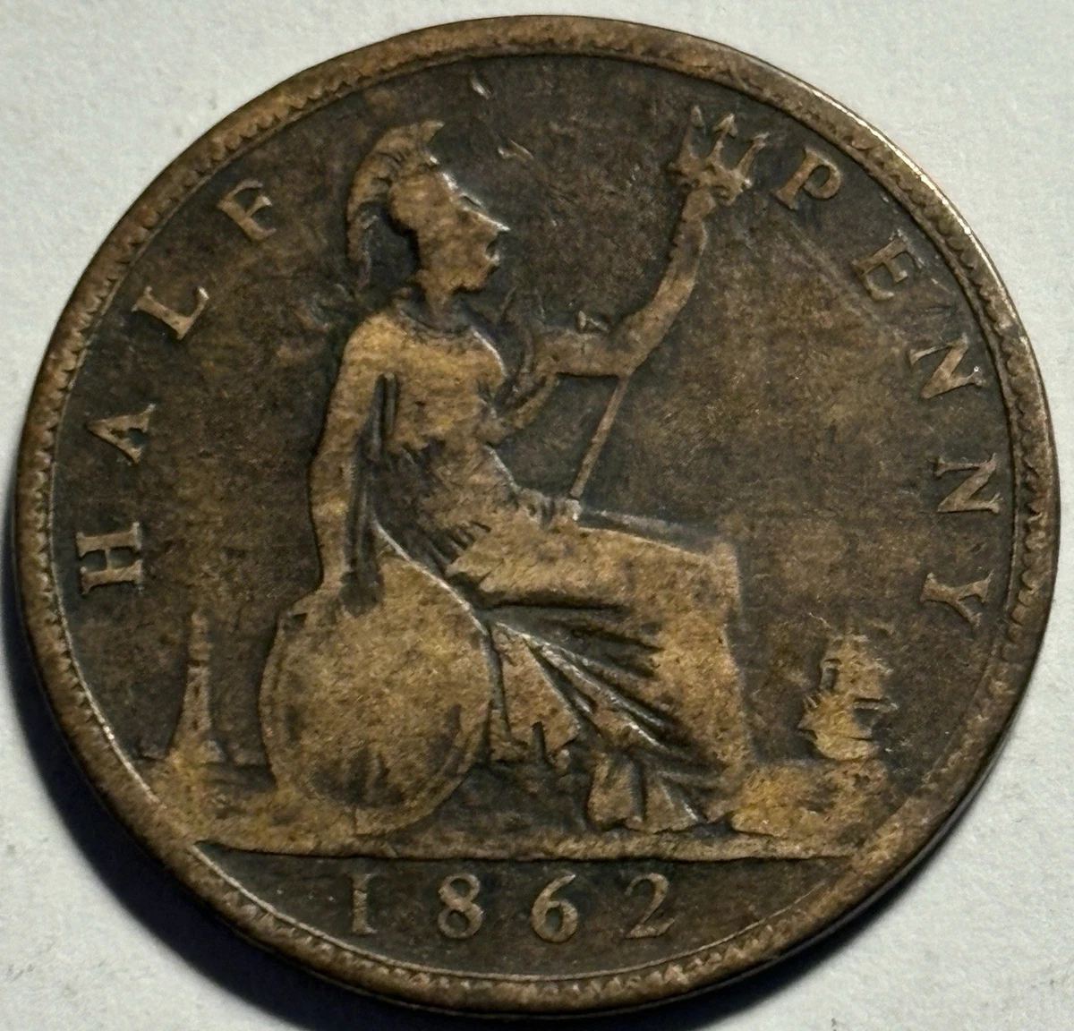 1862 Year UK Half Pennies for sale | eBay