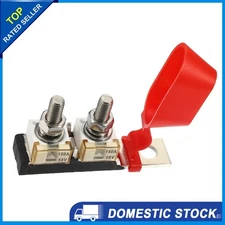 Set Auto 150A MRBF Terminal Fuse Block Double Studs Max Voltage 58V Car