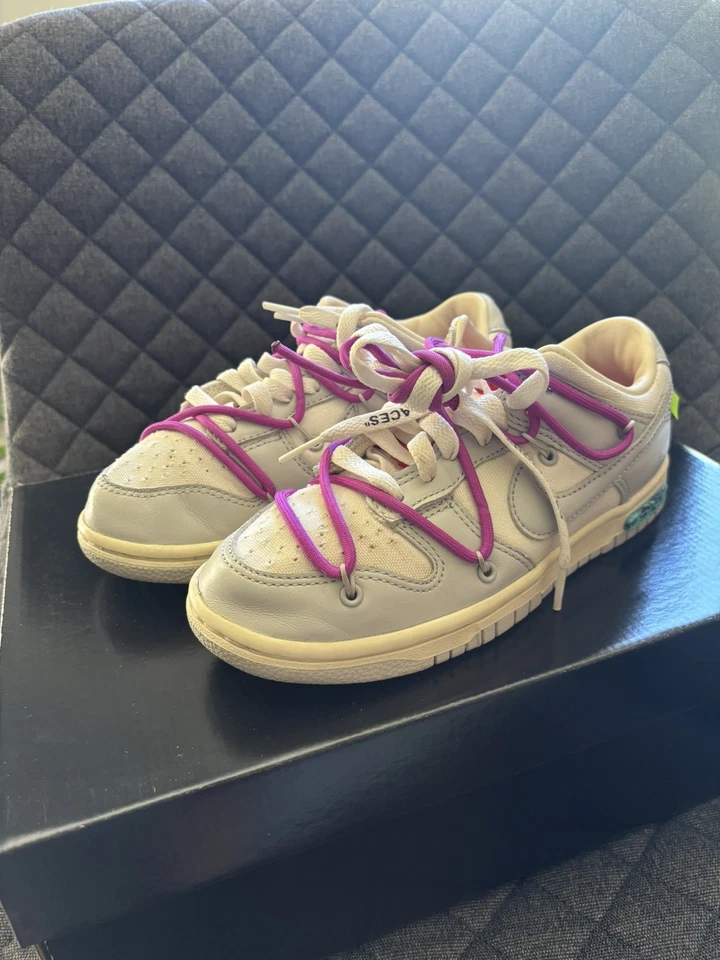 Nike Dunk Low Off White Lot 45  - Photo 1/4