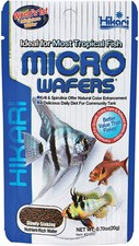 Hikari Micro Wafers Slowly-Sinking Fish Food For Tropical Fish 0.70-Ounce