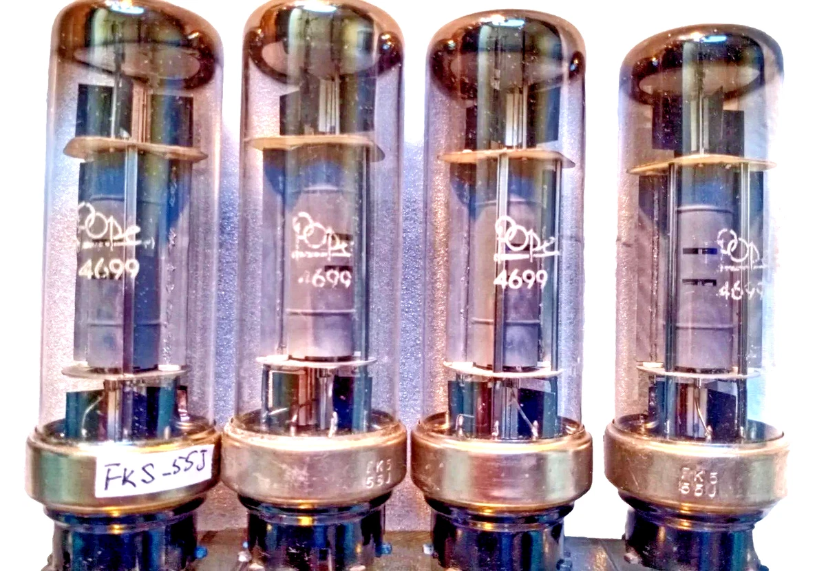 Tube électronique EL511 Mazda NOS (New Old Stock) - Neuf Jamais Utilisé, Fabriqué En France, Abis1h2