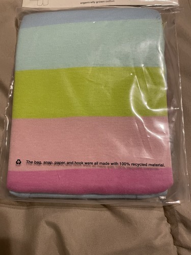 NWT Size 4 Baby Gap PJ Snug Fit 2 Piece Set / Pastel Stripes/ Short Sleeve - Picture 4 of 6