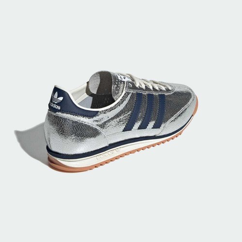 Adidas Originals SL 72 OG Silver metallic/Navy JH8654 Unisex shoes NEW! F/S - Picture 7 of 14