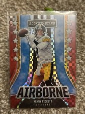 2023 Panini Rookies & Stars - Airborne Red Plaid Prizm #AI-27 Kenny Pickett