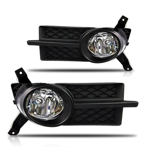 Fits 0711 Chevy Aveo Euro Clear Lens PAIR Fog Light Lamps+Wiring
