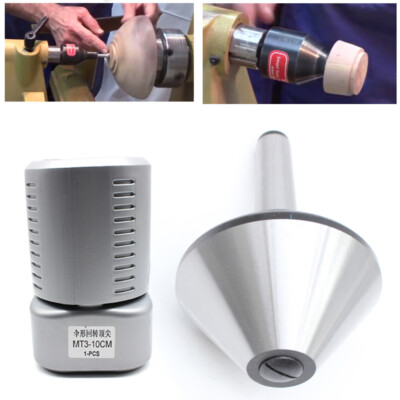 Live Center 4'' MT3 Bull Nose Lathe Live Center Morse Taper 3 Tool Bit For Lathe