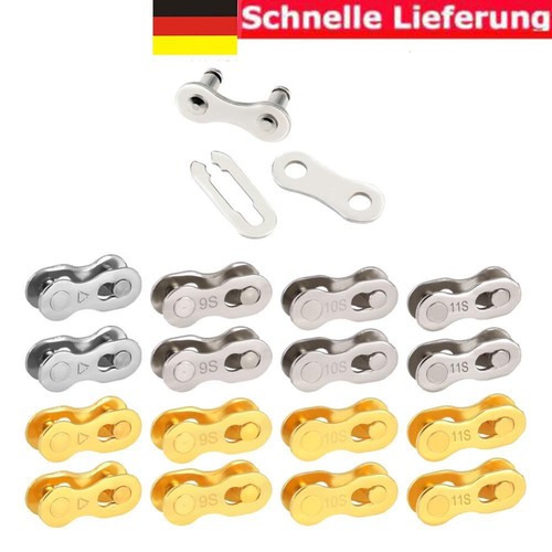 2pcs bicycle chain lock 6/7/8/9/10/11 speed chain lock link missing link