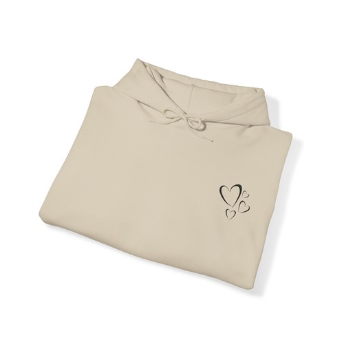 Little girl and cat Unisex Heavy Blend™ Hooded Sweatshirt - 第 19/50 張圖片
