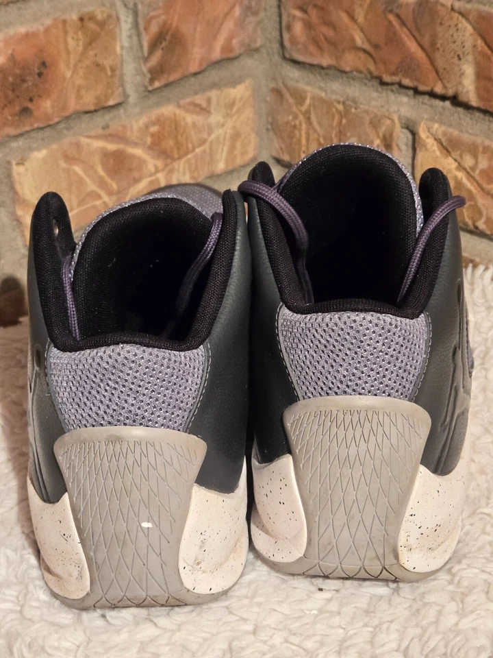 Nike Jordan Rising High 2 волчий серый/черный мужские размер 11 Air Jordan скорость полета - Изображение 3 из 4