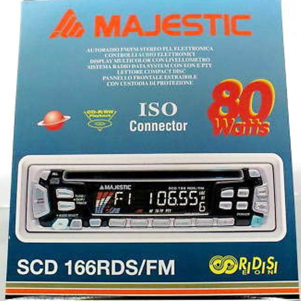 Autoradio Majestic SCD 166 MP3 80W: Prezzo Offerta e Lettore CD USB