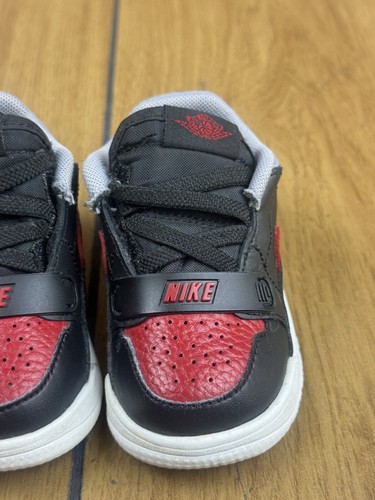 Nike Jordan Legacy 312 Shoes Low(TD) Black Red Pattern Box CD9056 006 Kids 5C - Picture 6 of 21