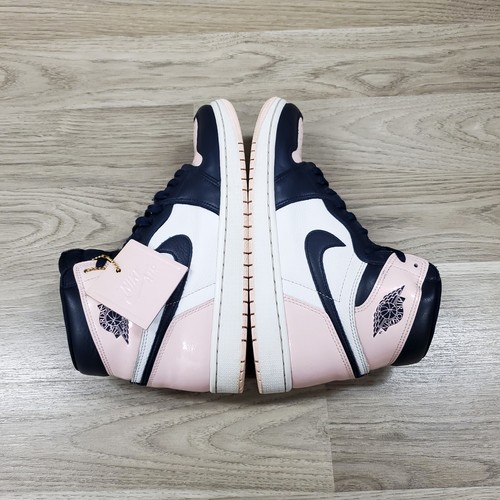 Nike Air Jordan 1 Retro High OG Atmosphere Bubblegum Obsidian Pink Women's 10.5 - Picture 14 of 24