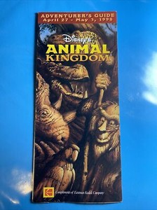 Vintage Disney’s Animal Kingdom Guide Book 1998 Never Used Rare | eBay