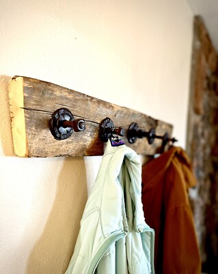 Rustic Coat Rack Handmade