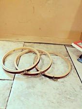 3-6" WOODEN EMBROIDERY HOOPS/DECORATIVE FRAMES.