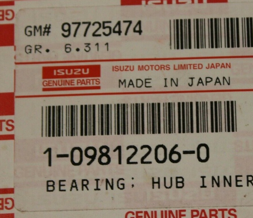 専用出品12 1-09840012-5 1098400125 Front Hub Bearing Nut Suitable For