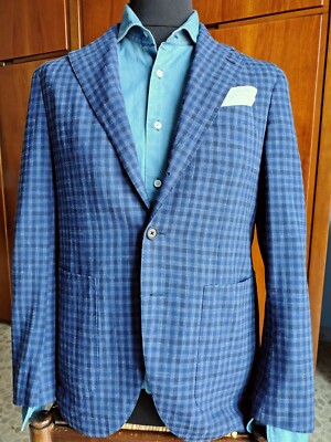 Raffaele Caruso, S/S Herrenjacke tailliert man sartorial jacket, Gr. 48