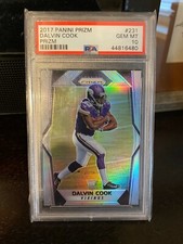 2017 panini prizm dalvin cook RC psa 10