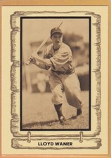 1980 CRAMER BASEBALL LEGENDS LLOYD WANER #24 PIRATES NMMT/MINT *A11523