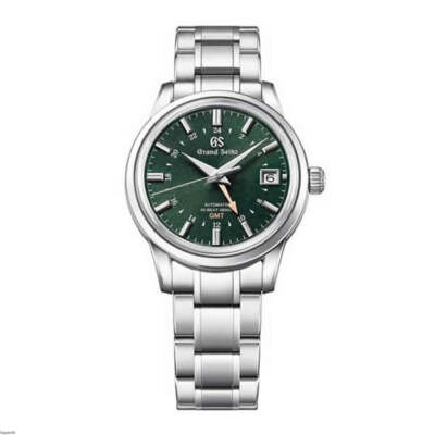 Grand Seiko Elegance Collection High-Beat GMT Green Dial
