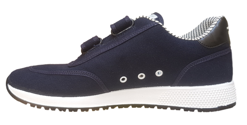 Scarpe Uomo a strappo in tela Casual Sneakers passeggio RUTIL Sport 201 N 46 Blu - Foto 5 di 9