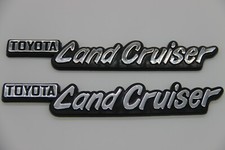Fits Toyota Land Cruiser Fj40 Fj43 Side Emblems Logo Set Adhesive