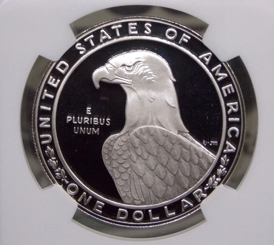 1983 "S" Los Angeles OLYMPIC Silver Dollar $1 NGC PF70 UC *MINT ENGRAVERS* #002A - Image 3 of 4