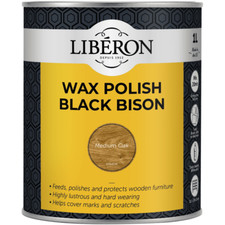 Liberon Wax Polish Black Bison (Paste) | Hardwearing Wood Protection