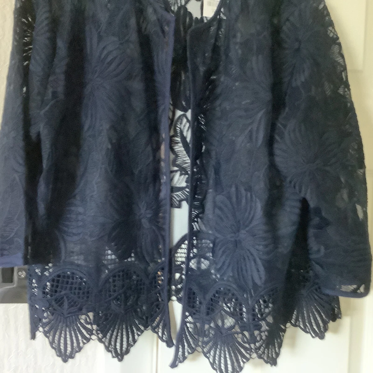 Next navy lace jacket clearance